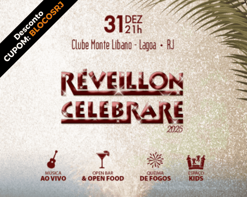 31.12 Réveillon Celebrare 2025 - Clube Monte Líbano, Lagoa