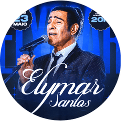 Show de Elymar Santos no Bangu Shopping dia 23/05. Use o cupom BLOCOSRJ e garanta desconto na compra do seu ingresso.