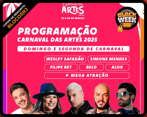 02 e 03 Março - Carnaval das Artes - Marina da Glória