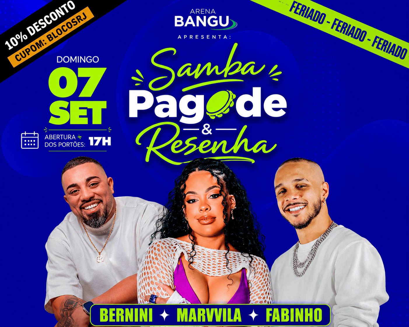 07/09 Samba, Pagode e Resenha - Bangu Shopping