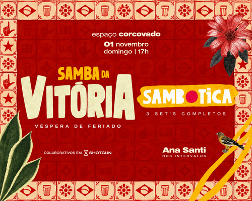 01.11 Sambotica no Espaço Corcovado