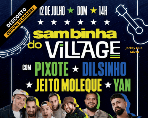 12.07 Sambinha do Village | Village Rio - Jockey Club