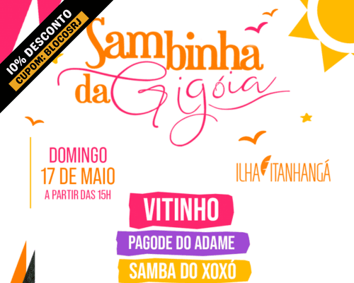 17/05 Sambinha da Gigoia: Vitinho, Pagode do Adame e Samba do Xoxó - Ilha Itanhangá -