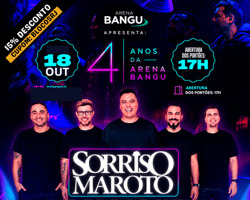 18/10 Sorriso Maroto - Bangu Shopping