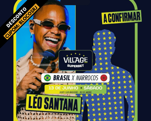 13/06 BRA 🇧🇷 x MAR 🇲🇦 c/ Leo Santana e Kevin O Chris | Village 2026 - Jockey Club