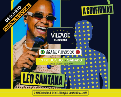 13/06 BRA 🇧🇷 x MAR 🇲🇦 c/ Leo Santana e AdoroSuba com Kevin O Chris | Village 2026 - Jockey Club