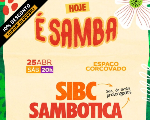 25.04 É Samba - Espaço Corcovado