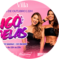 Pagodelas no Villa: dia 03 de outubro, no Villa – Planetário da Gávea, com Pagodelas, DJ Sarah e DJ Ingrid. Garanta seu ingresso e aproveite o código de desconto BLOCOSRJ na compra!