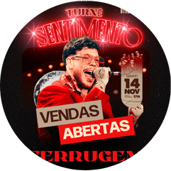 14/11 Ferrugem na Arena Bangu: Turnê Sentimento celebra 4 anos da Arena com muito pagode - Bangu Shopping - Cupom de desconto: BLOCOSRJ